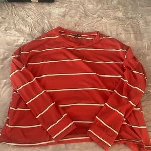 Charlotte Russe 1x loose fitting long sleeve